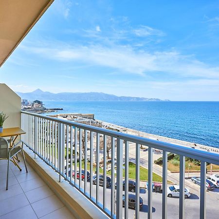 Crete - Heraklion Sea View Apartment 1 מראה חיצוני תמונה
