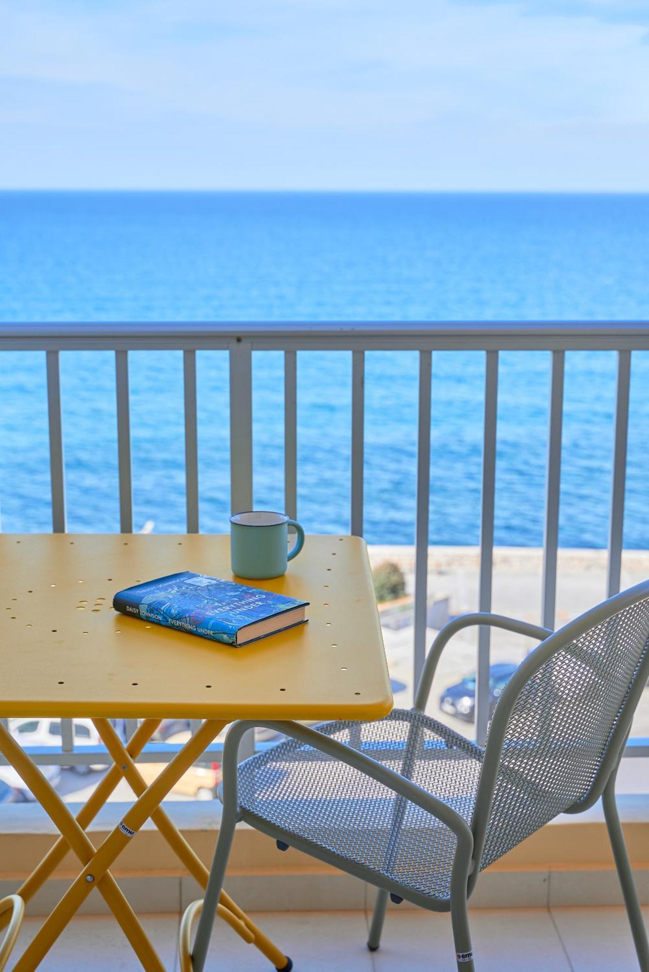 Crete - Heraklion Sea View Apartment 1 מראה חיצוני תמונה