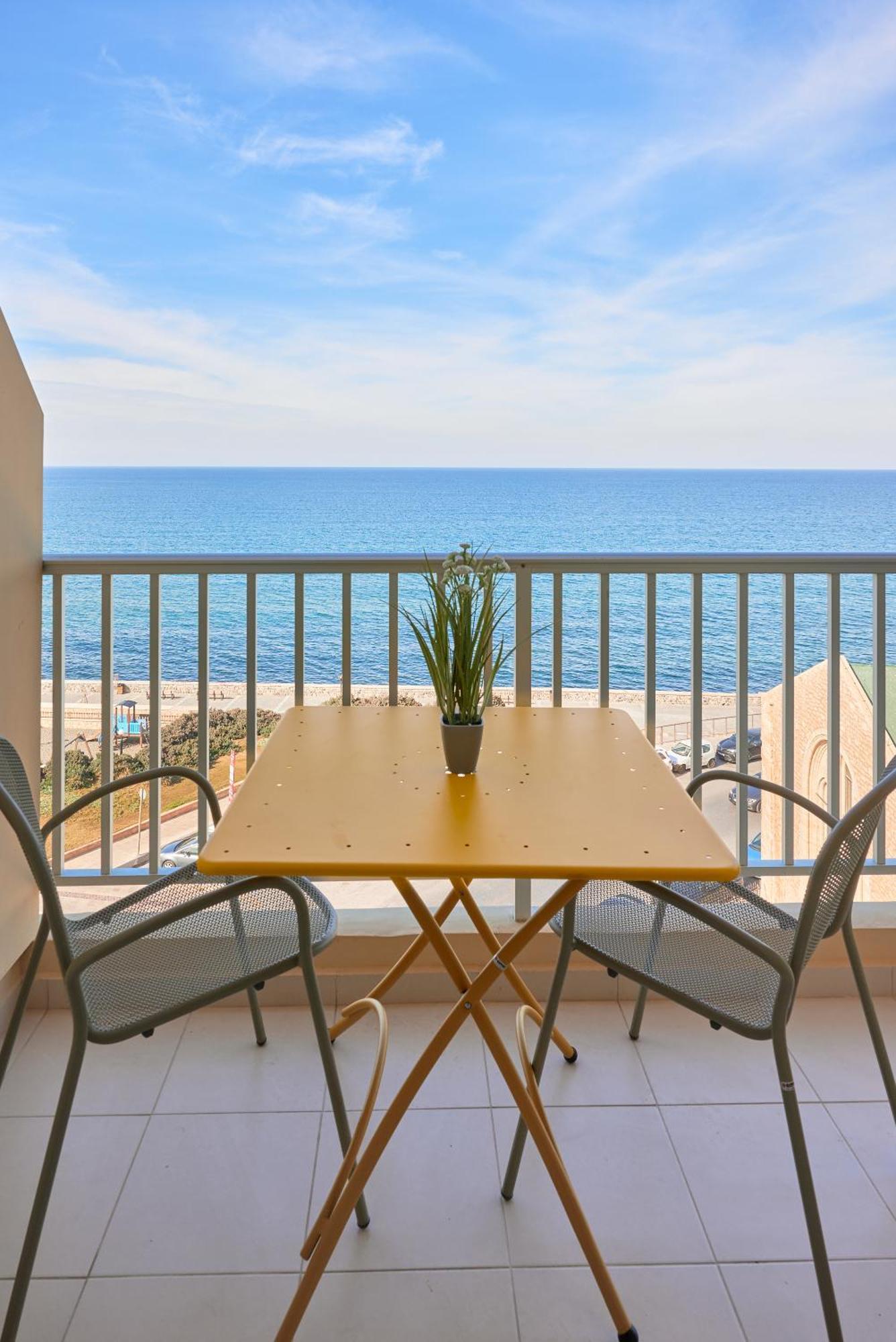 Crete - Heraklion Sea View Apartment 1 מראה חיצוני תמונה